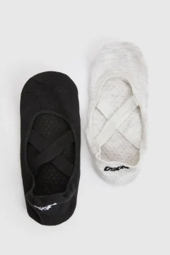 Chaussettes Antidérapantes Pour Pilates Et Yoga Dsgn Studio - Lot De 2