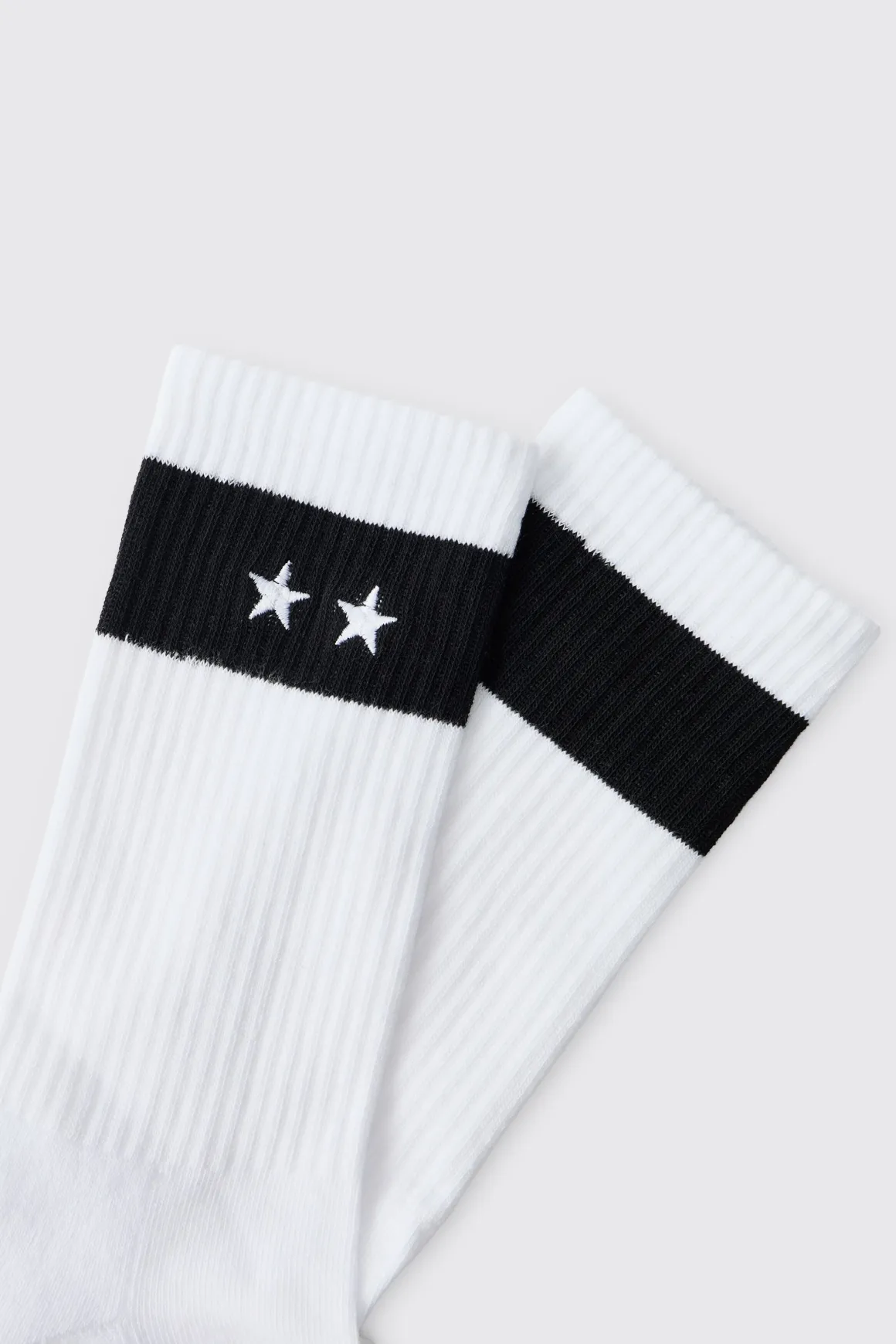 Chaussettes Brodées Double Étoile