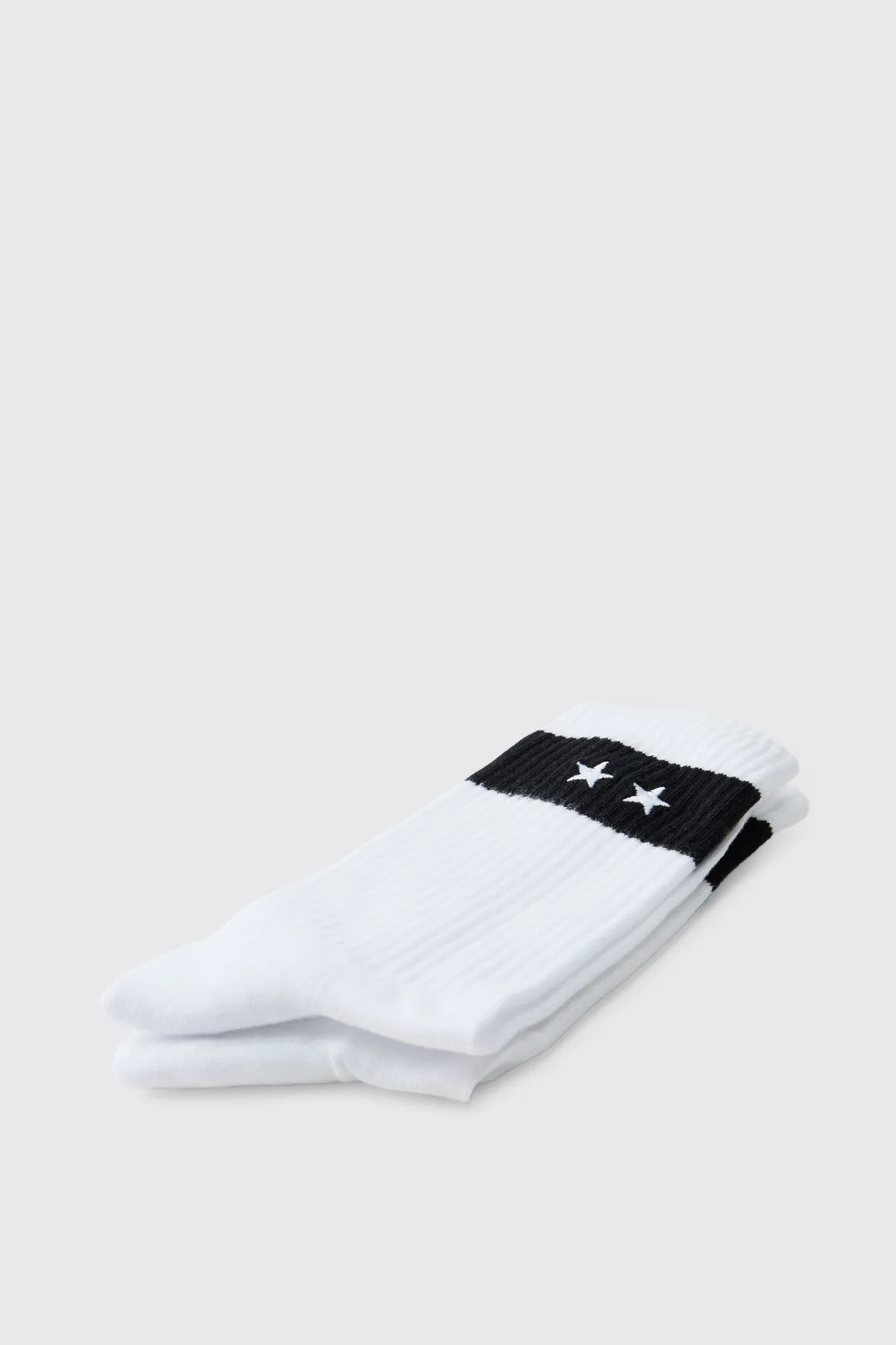 Chaussettes Brodées Double Étoile