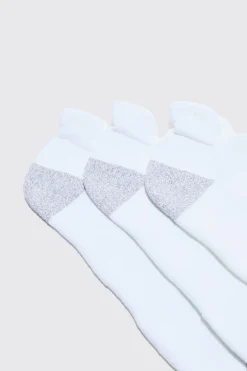Chaussettes d'entraînement rembourrées pour homme, pack de 3