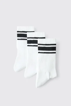 Chaussettes de Sport Homme Montantes Lot de 3