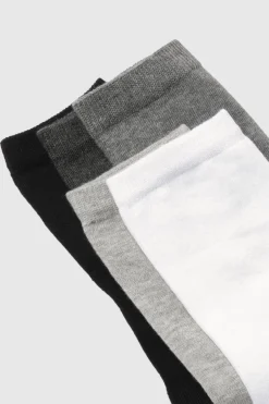 boohoo Chaussettes de sport monochromes Lot de 5<Femme Lingerie Et Sous-Vêtements|Chaussettes