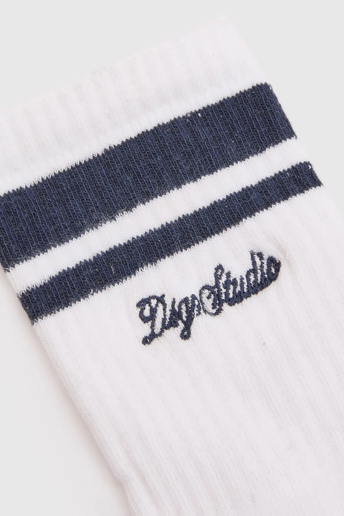 DSGN Studio Chaussettes De Sport À Rayures Script<Femme Lingerie Et Sous-Vêtements|Dsgn Studio