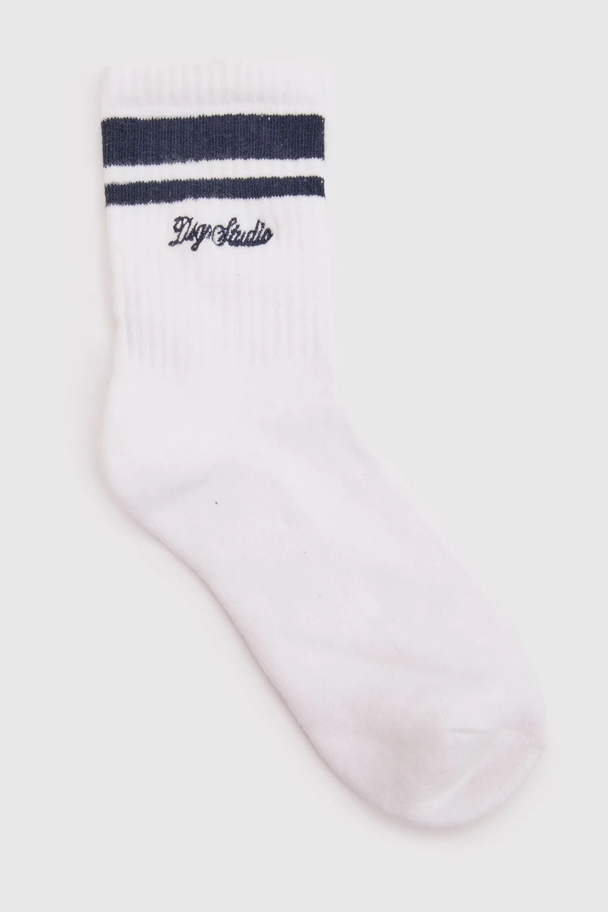 DSGN Studio Chaussettes De Sport À Rayures Script<Femme Lingerie Et Sous-Vêtements|Dsgn Studio