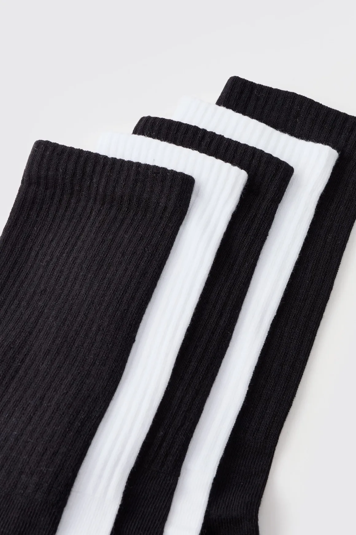 5 Chaussettes de sport unies mixtes