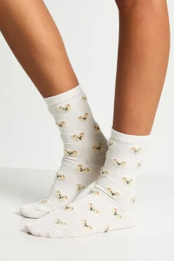 boohoo Chaussettes fantaisie avec détails d'ours, lot de 3<Femme Lingerie Et Sous-Vêtements|Chaussettes
