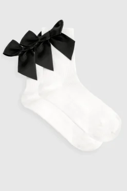 boohoo Chaussettes À Nœud Surdimensionné<Femme Lingerie Et Sous-Vêtements|Chaussettes