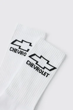 boohooMAN Chaussettes Sous Licence Avec Badge Chevrolet<Homme Chaussettes