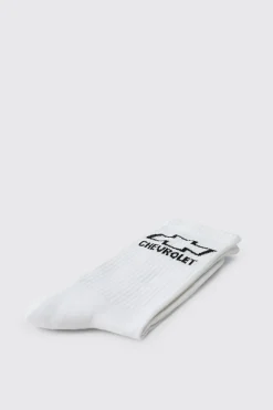 boohooMAN Chaussettes Sous Licence Avec Badge Chevrolet<Homme Chaussettes