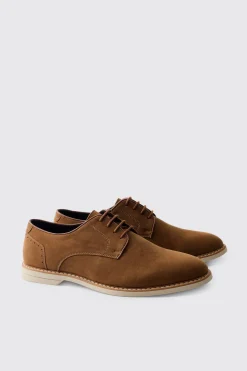 Chaussure Derby En Synthétique