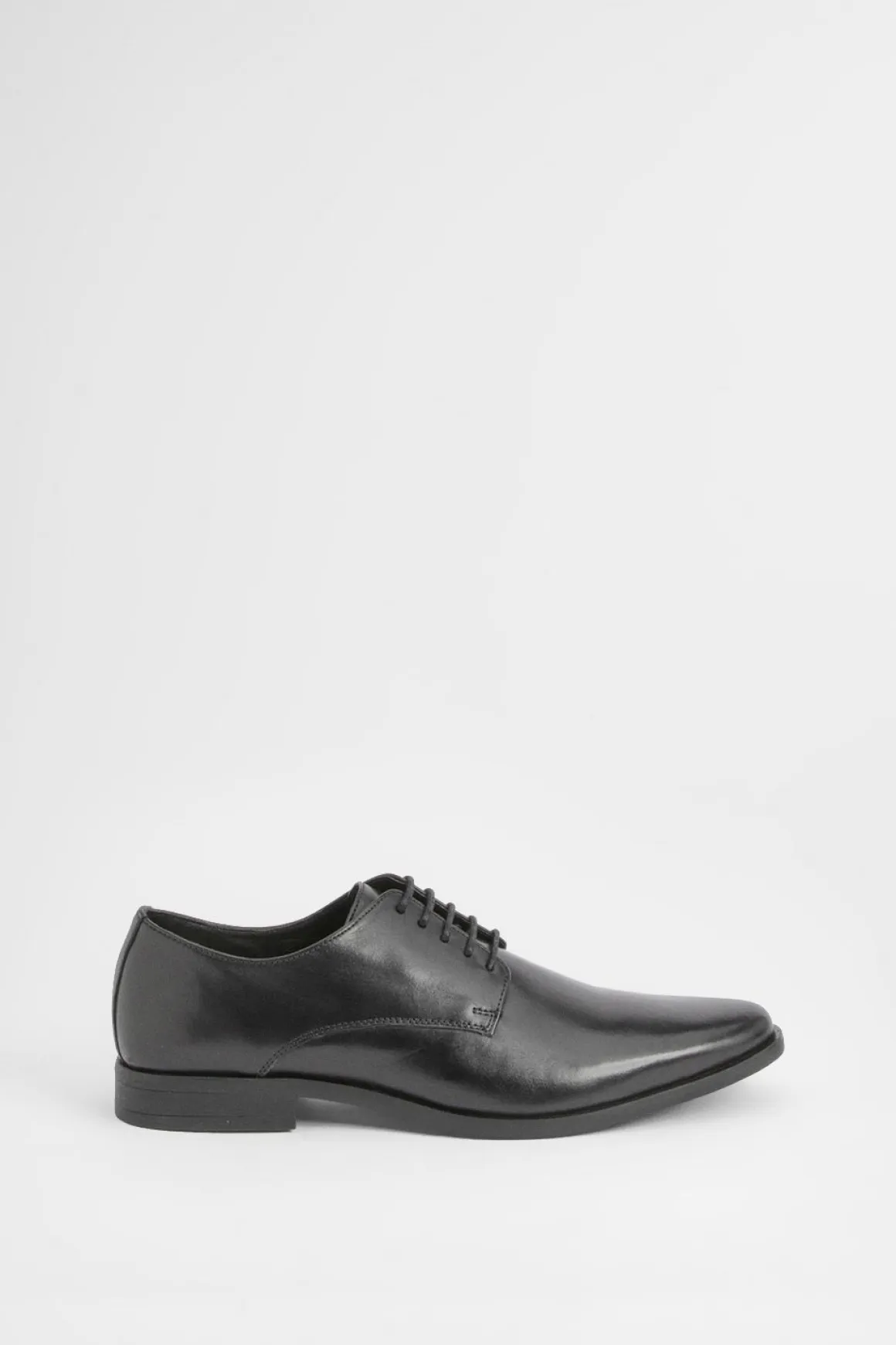 Chaussures Derby Élégantes en Cuir Noir
