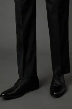 Chaussures Derby Élégantes en Cuir Noir