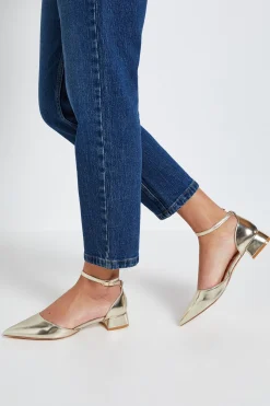 Chaussures De Ville Bennie En Synthétique À Bout Pointu Et Petit Talon Bloc