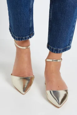 Chaussures De Ville Bennie En Synthétique À Bout Pointu Et Petit Talon Bloc