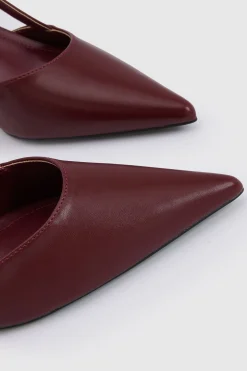 Chaussures De Ville À Bride Arrière Luneth En Synthétiquecuir À Petit Talon