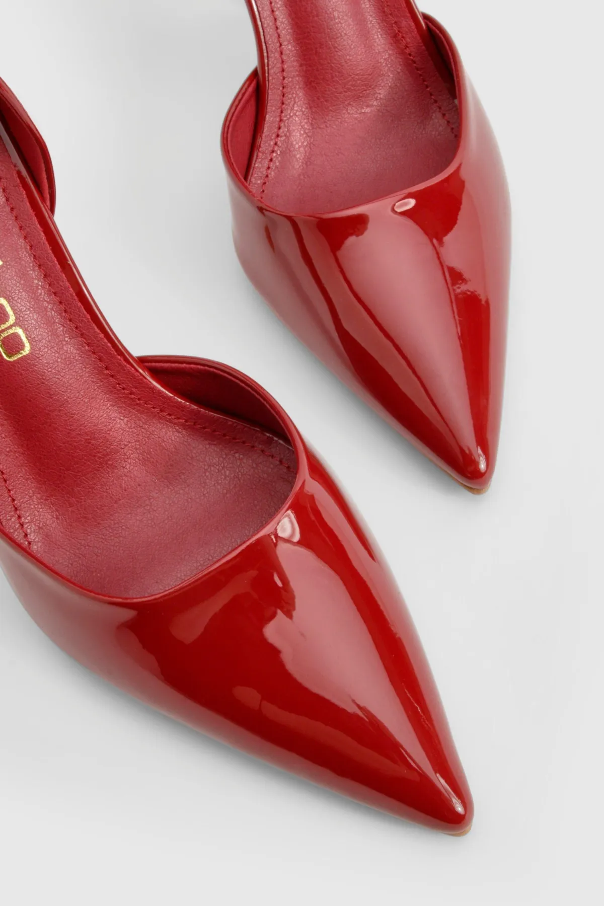 boohoo Chaussures de ville à découpes en cuir verni< Chaussures Festives|Chaussures À Talons