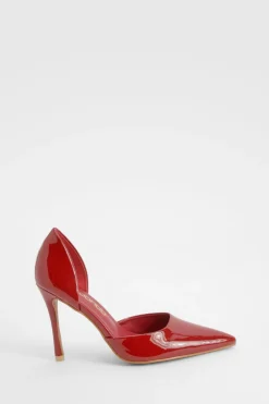 boohoo Chaussures de ville à découpes en cuir verni< Chaussures Festives|Chaussures À Talons