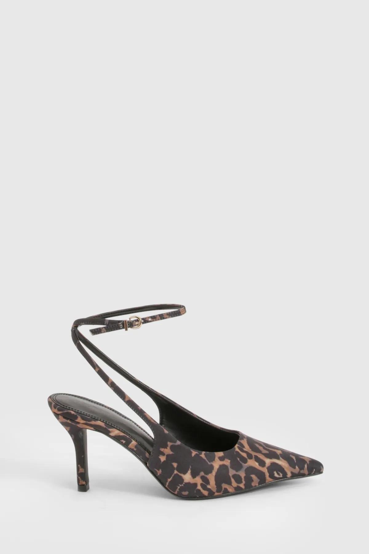 boohoo Chaussures de ville deux pièces à imprimé léopard< Imprimé Léopard|Chaussures À Talons