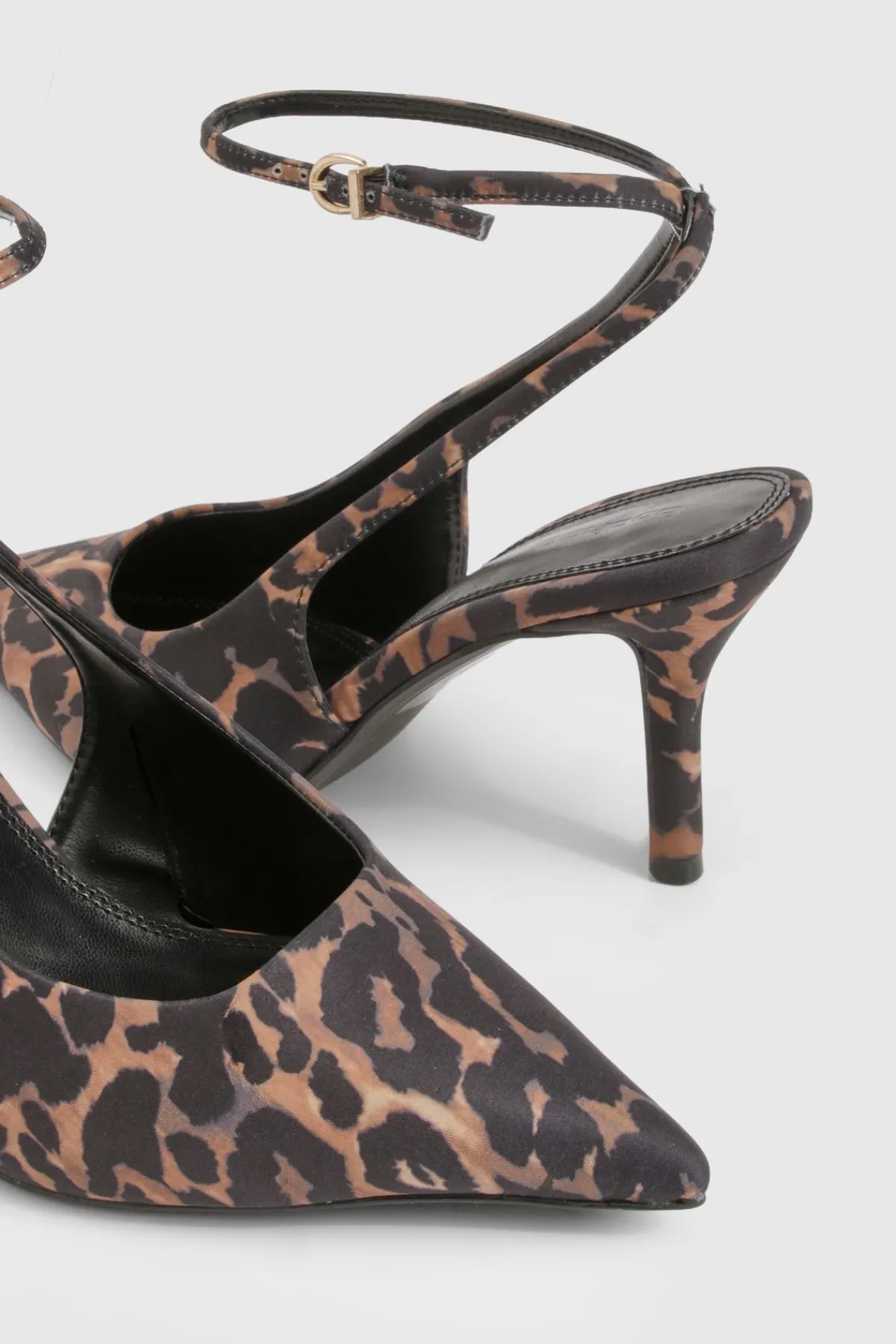 boohoo Chaussures de ville deux pièces à imprimé léopard< Imprimé Léopard|Chaussures À Talons
