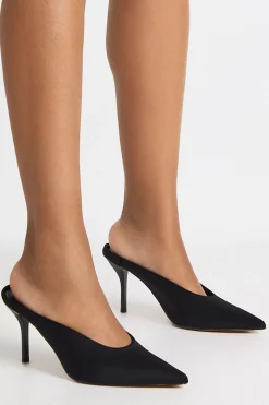 Chaussures de ville mule à bout pointu