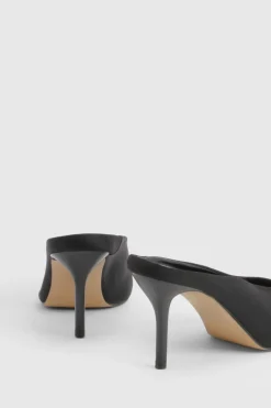 Chaussures de ville mule à bout pointu