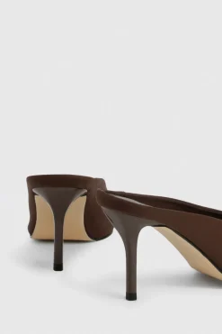 Chaussures de ville mule à bout pointu