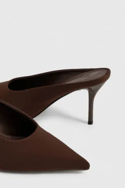 Chaussures de ville mule à bout pointu