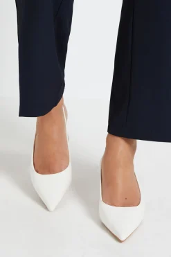 Chaussures De Ville Patricia À Bride Arrière En Synthétiquecuir Avec Talon Bloc Moyen
