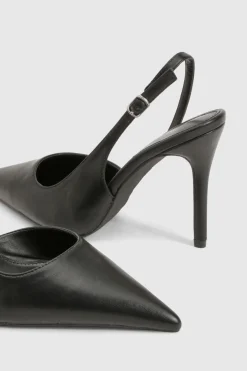 Chaussures de ville à talon haut à bride arrière