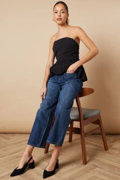 Oasis Chaussures Enrya à Bride Arrière en synthétique avec Talon Bloc Bas< Chaussures À Talons|Escarpins