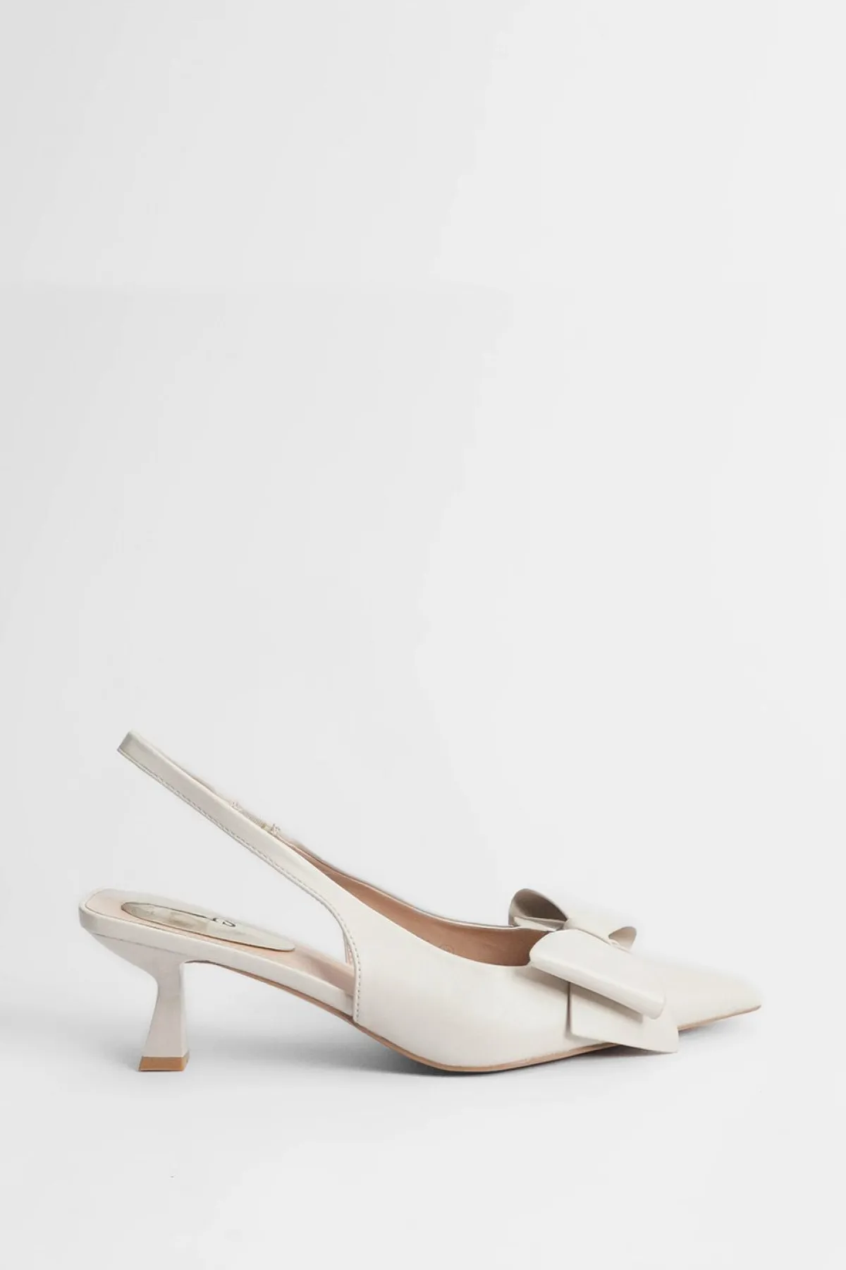 Oasis Chaussures Escarpins À Bride Arrière Dillie En Synthétiquecuir Avec Nœud Et Petit Talon< Chaussures À Talons|Escarpins