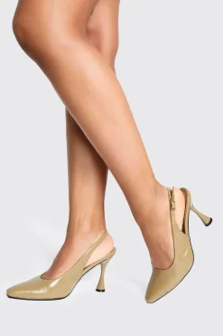 boohoo Chaussures habillées à talons évasés pour pieds larges< Chaussures Festives|Chaussures À Talons