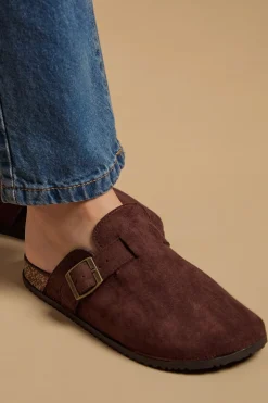 Chaussures plates Jamie en synthétique à bout fermé avec semelle anatomique