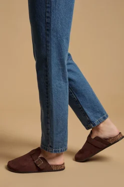 Chaussures plates Jamie en synthétique à bout fermé avec semelle anatomique