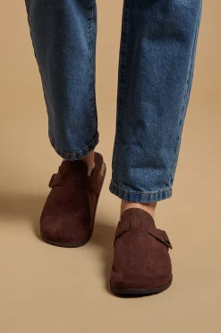 Chaussures plates Jamie en synthétique à bout fermé avec semelle anatomique