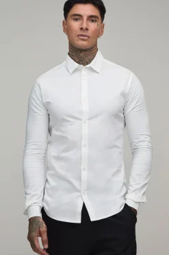 Chemise Ajustée Cintrée Manches Longues Coupe Tall