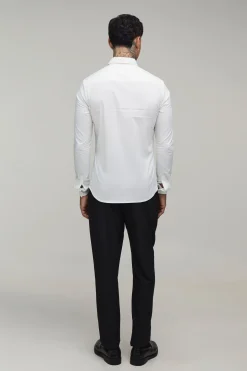 Chemise Ajustée Cintrée Manches Longues Coupe Tall