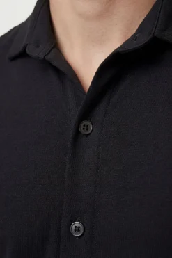 Chemise Ajustée En Jersey À Manches Courtes