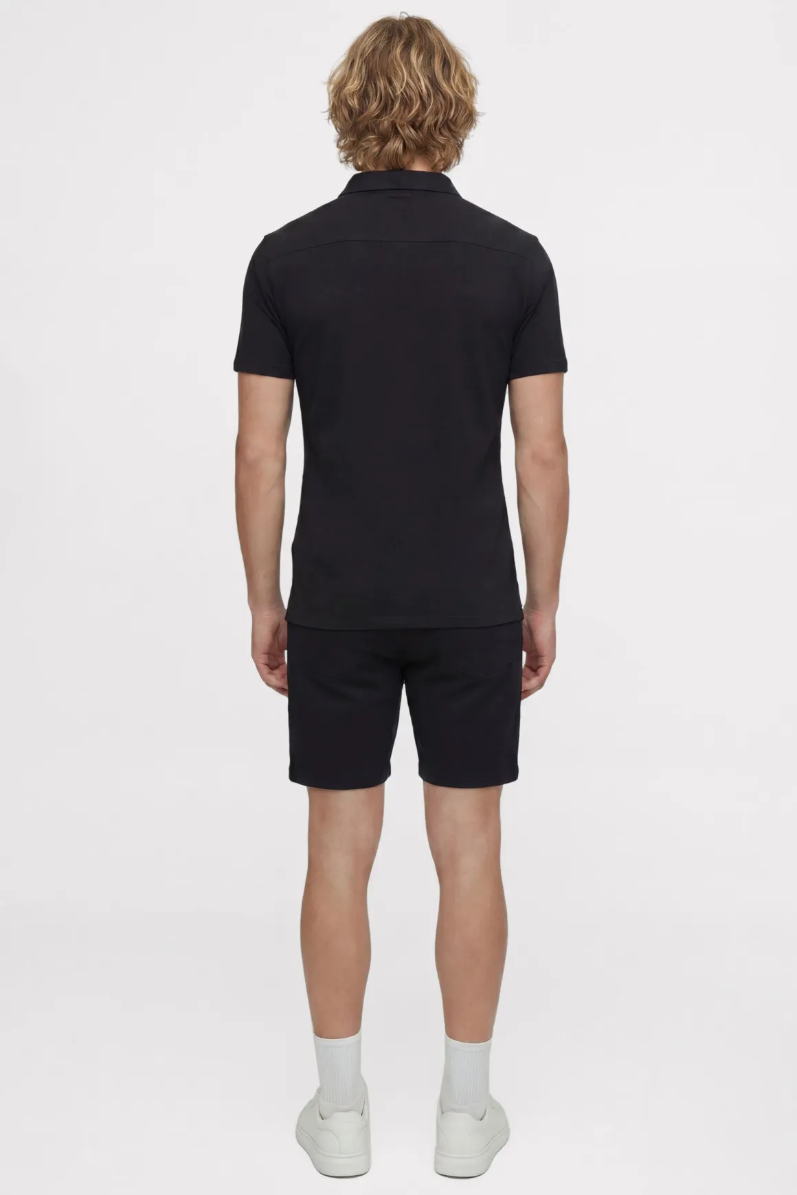 Chemise Ajustée En Jersey À Manches Courtes