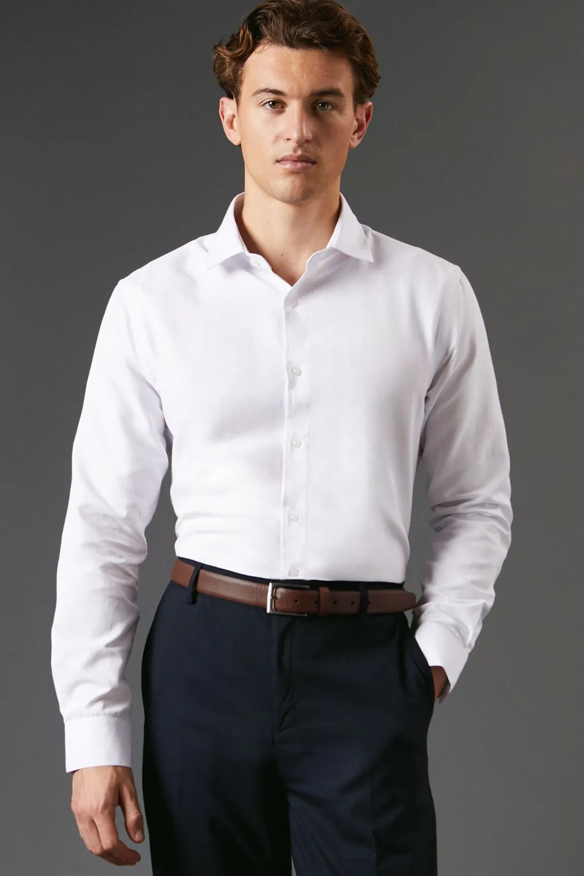 Burton Chemise Ajustée à Manches Longues Motif Chevron<Homme Chemises