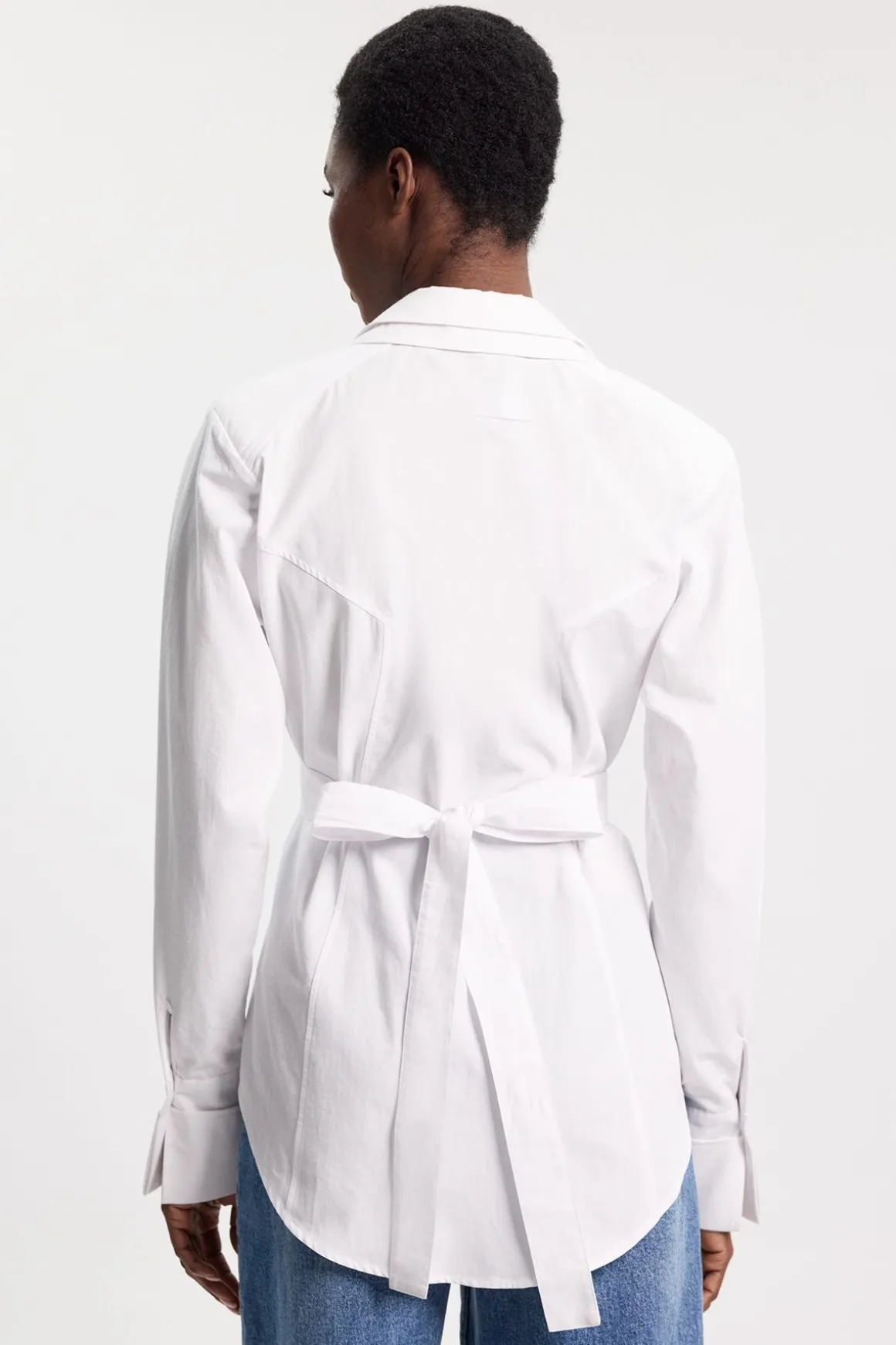 Chemise Ajustée Tissée Boutonnée