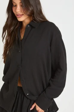 Chemise Ample À Manches Longues
