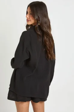 Chemise Ample À Manches Longues