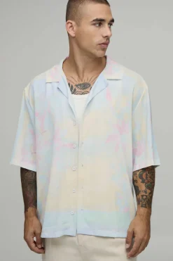 Chemise Ample Oversize À Imprimé Floral
