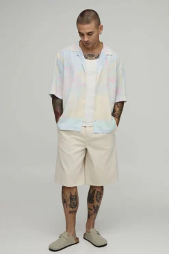 Chemise Ample Oversize À Imprimé Floral
