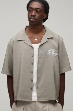Chemise Ample Oversize À Manches Courtes Avec Imprimé Citron Au Dos