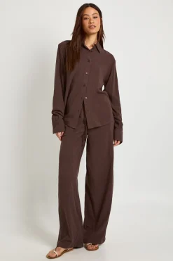Chemise Ample Premium En Lin Tall