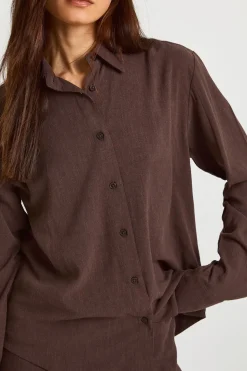 Chemise Ample Premium En Lin Tall