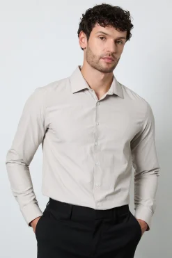 Burton Chemise Texturée À Manches Longues Coupe Ajustée<Homme Chemises
