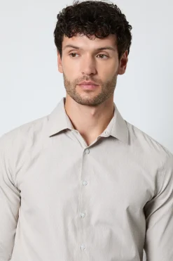 Burton Chemise Texturée À Manches Longues Coupe Ajustée<Homme Chemises
